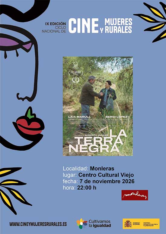 Cartel La terra negra agenda