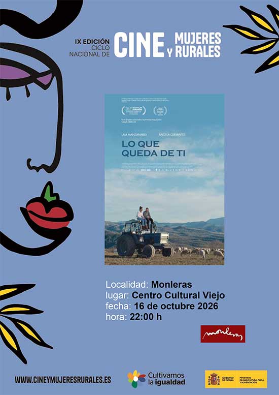 Cartel Lo que queda de ti peque