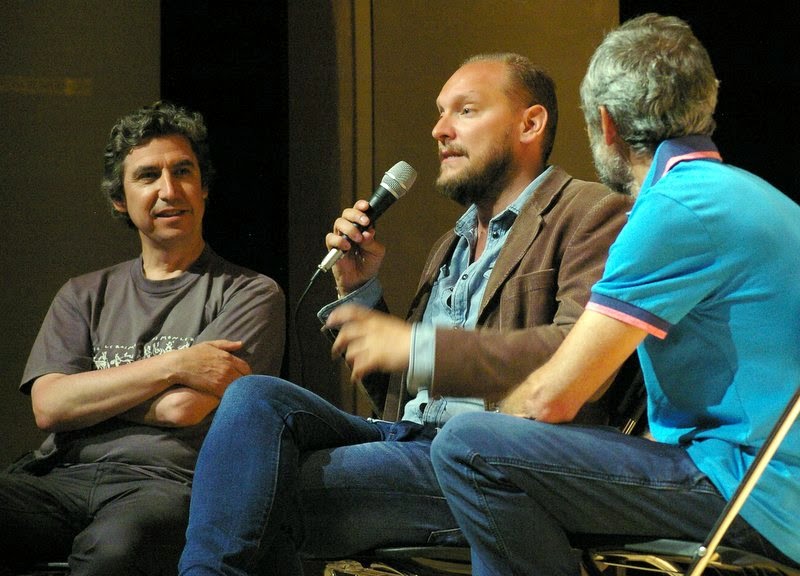 Luis María Ferrández presenta en La Panera su película La pantalla herida copia