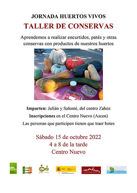 Taller conservas peque