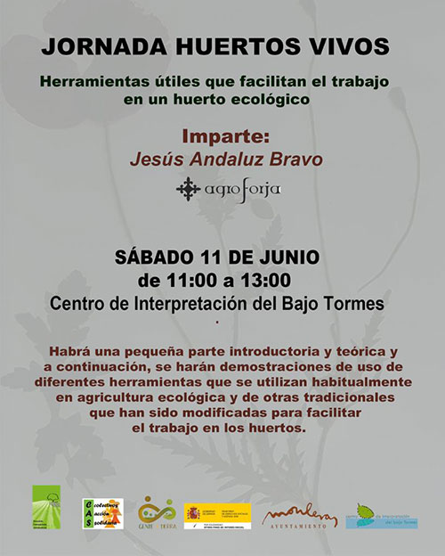 jornada herramientas huertos peque