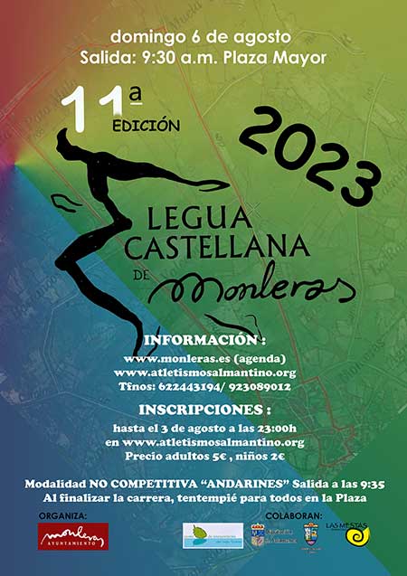 CARTEL XI LEGUA CASTELLANA peque