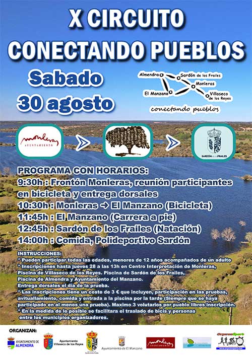 cartel conectando pueblos 2025 peque