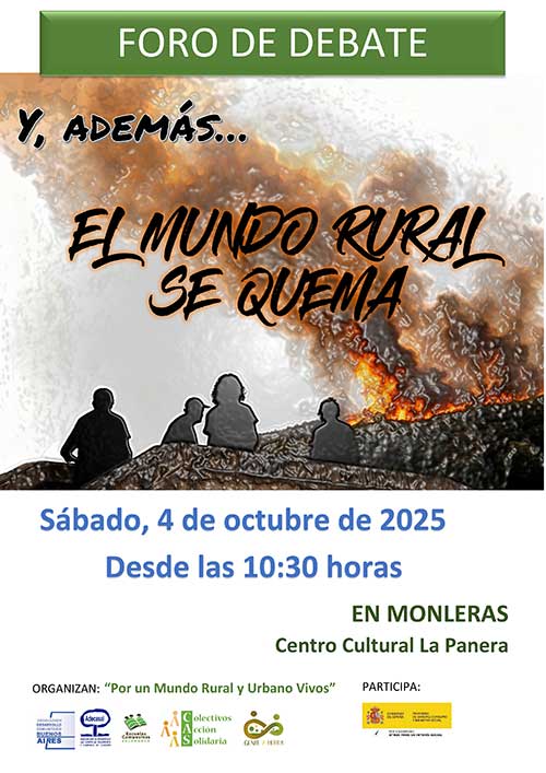 Jornada incendios Programa Monleras cartel peque