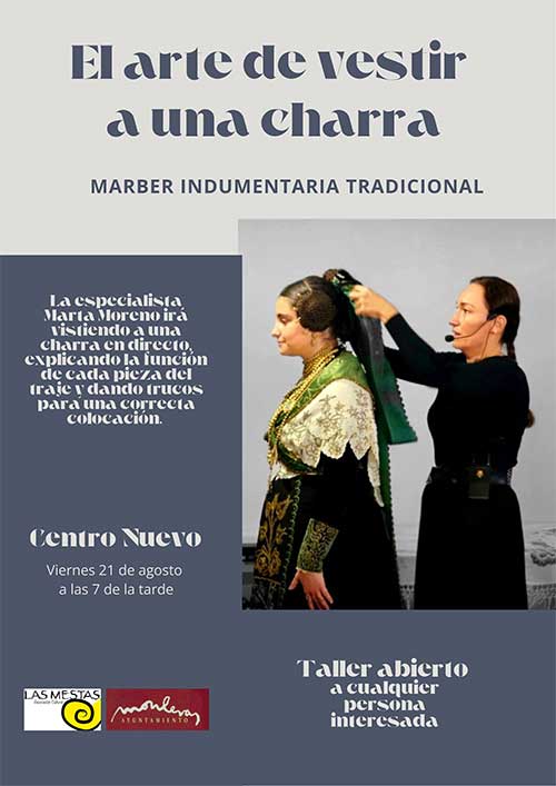 Taller Vestir a una charra peque