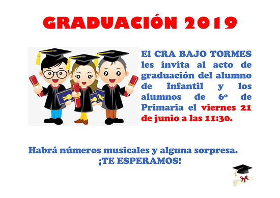 graduacion niños 2019 peque